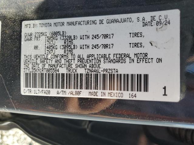 2024 TOYOTA TACOMA DOU 3TYLD5KN1RT005584