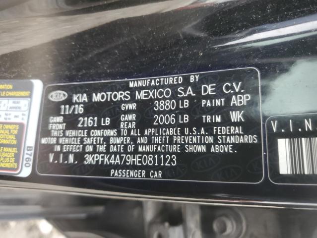 2017 KIA FORTE LX - 3KPFK4A79HE081123
