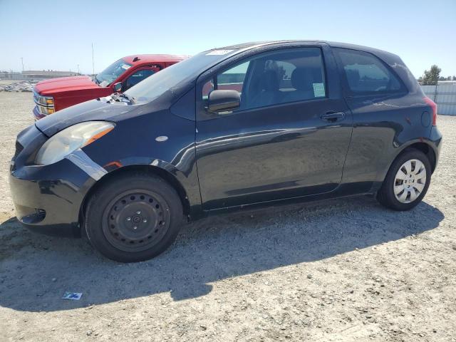 TOYOTA YARIS 2008 black  gas JTDJT923785177098 photo #1