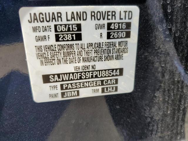 2015 JAGUAR XF 2.0T PR SAJWA0FS9FPU88544