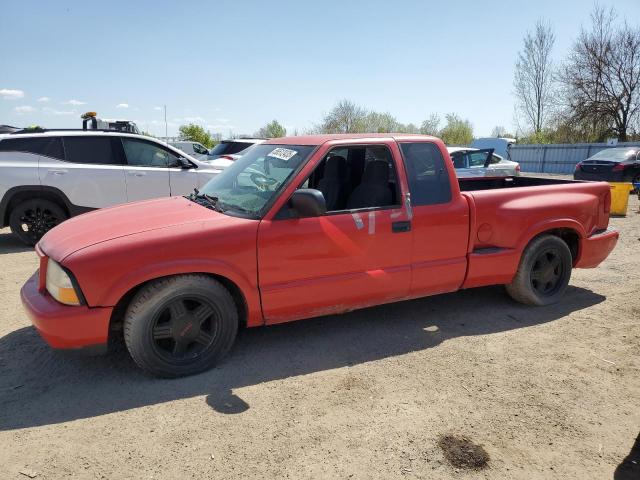 GMC SONOMA 2000 red  gas 1GTCS19W0Y8262960 photo #1