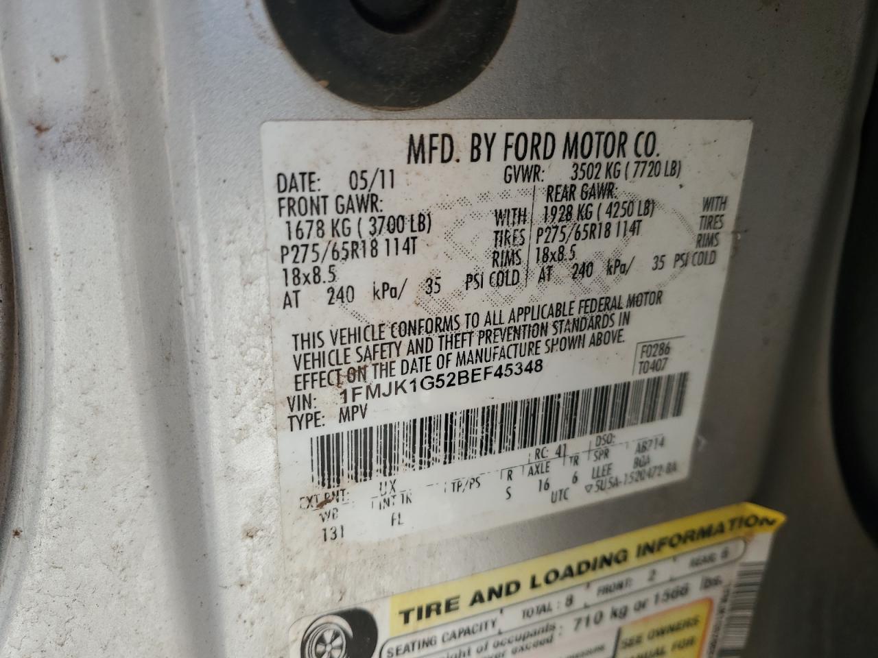 FORD EXPEDITION EL XL