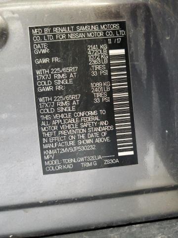 KNMAT2MV9JP530232 2018 NISSAN ROGUE