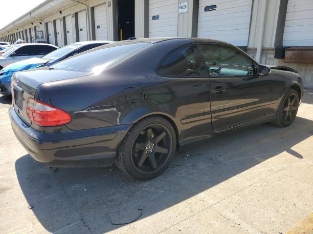MERCEDES-BENZ CLK 430 2001 black coupe gas WDBLJ70GX1F171822 photo #4