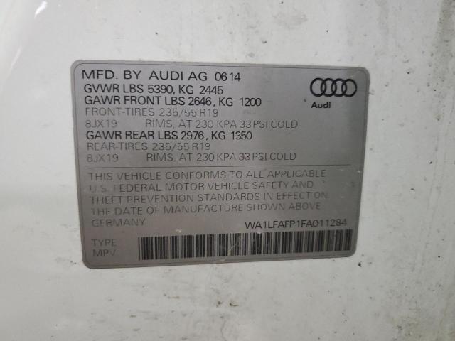 2015 AUDI Q5 PREMIUM - WA1LFAFP1FA011284