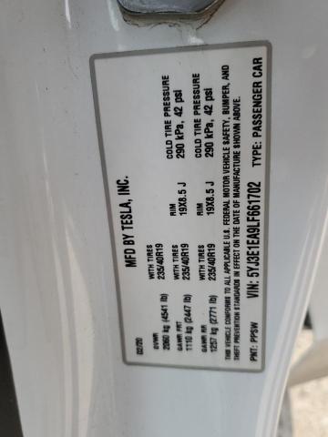 2020 TESLA MODEL 3 - 5YJ3E1EA9LF661702