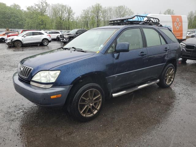 LEXUS RX 300 2002 blue  gas JTJHF10U420282847 photo #1