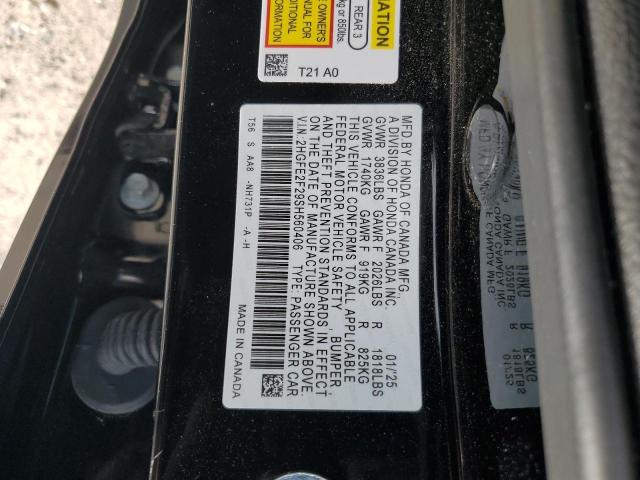 2025 HONDA CIVIC LX - 2HGFE2F29SH560406