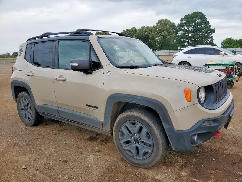 Vin: zaccjbcb1hpe72717, lot: 57176085, jeep renegade trailhawk 20174