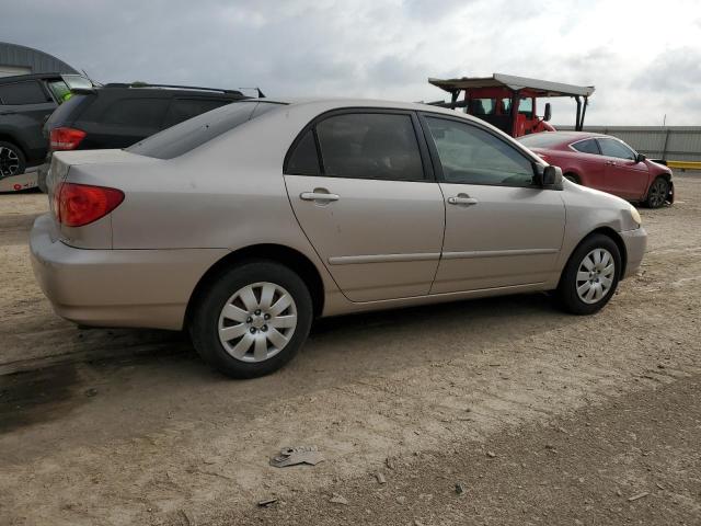 TOYOTA COROLLA CE 2003 gold  gas 1NXBR38E33Z103633 photo #4
