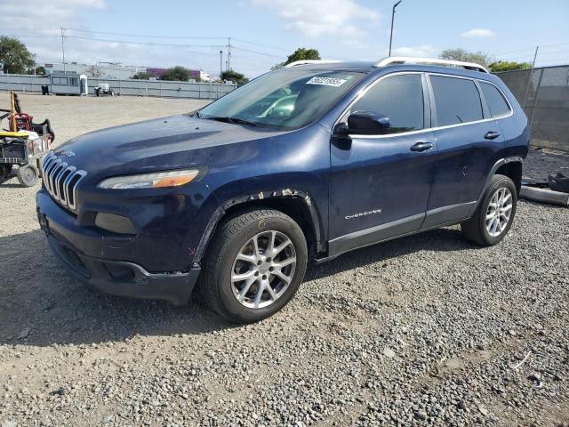 JEEP CHEROKEE 2016 blue  gas 1C4PJLCB0GW136310 photo #1
