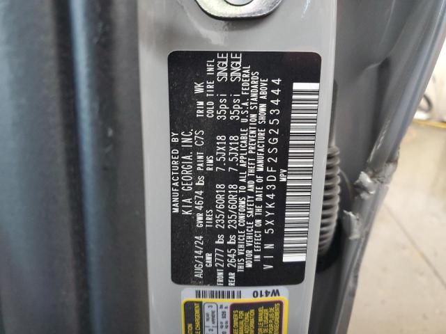 2025 KIA SPORTAGE S - 5XYK43DF2SG253444