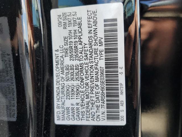 2025 HONDA CR-V SPORT TOURING 7FARS6H90SE039607
