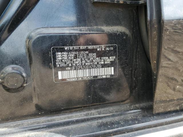 2015 SUBARU IMPREZA SP JF1GPAZ6XFH295289