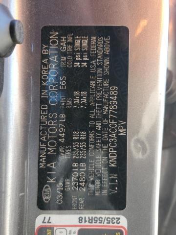 2015 KIA SPORTAGE E - KNDPC3AC0F7789489