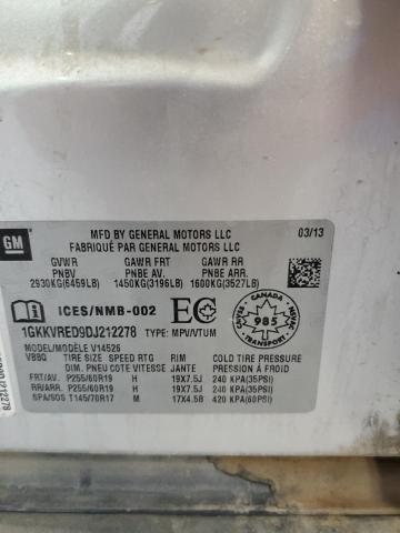 2013 GMC ACADIA SLT - 1GKKVRED9DJ212278