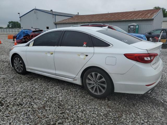 Vin: 5npe34af2fh080162, lot: 57663695, hyundai sonata sport 20152