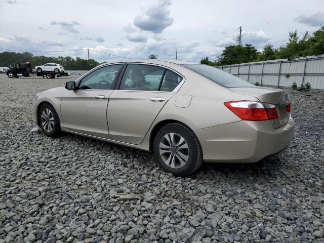 HONDA ACCORD LX 2014 gold  gas 1HGCR2F35EA244388 photo #3