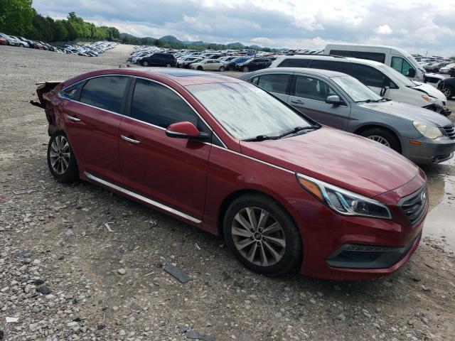 Vin: 5npe34af2gh423442, lot: 55616575, hyundai sonata sport 20164