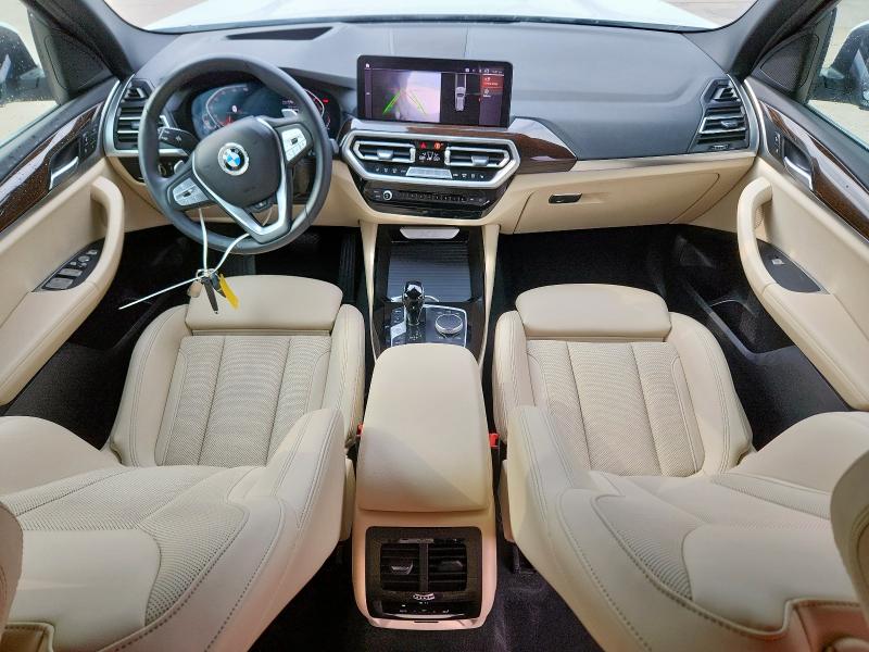 2022 BMW X3 XDRIVE3 - 5UX53DP09N9J31620