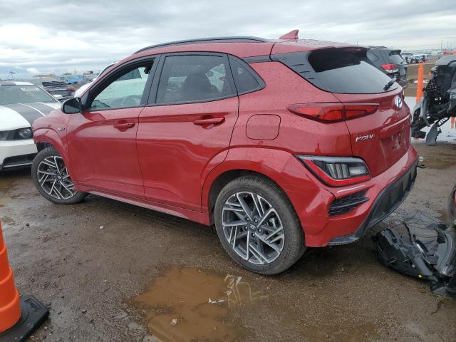 Vin: km8k3ca30nu870577, lot: 55859215, hyundai kona n line 20222