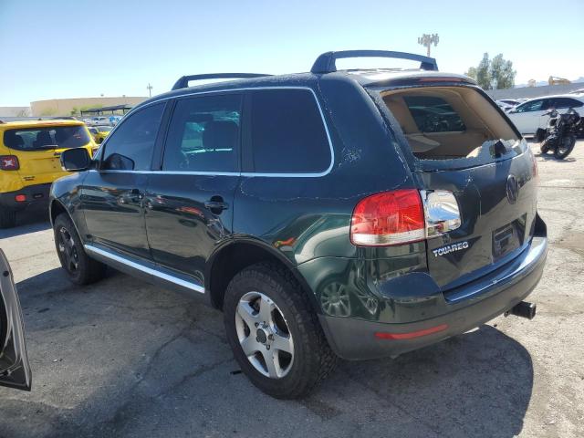VOLKSWAGEN TOUAREG 3. 2005 green  gas WVGBG77L25D010568 photo #3