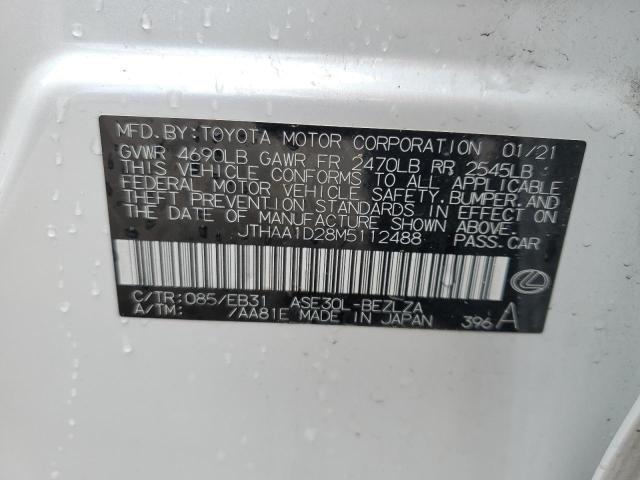 2021 LEXUS IS 300 - JTHAA1D28M5112488