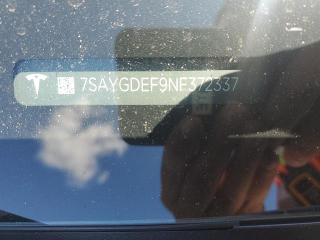 2022 TESLA MODEL Y - 7SAYGDEF9NF372337