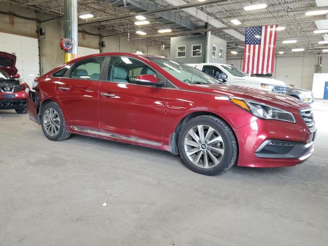 Vin: 5npe34af7gh307315, lot: 58784365, hyundai sonata sport 20164