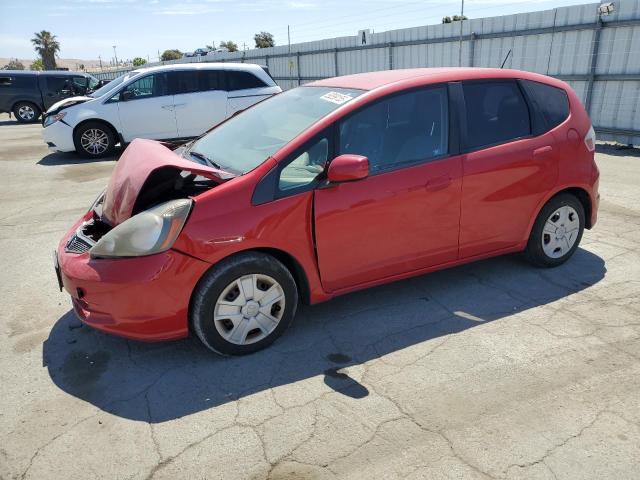 HONDA FIT 2013 red  gas JHMGE8H30DC007773 photo #1