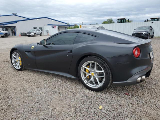 FERRARI F12 BERLIN 2014 black coupe gas ZFF74UFAXE0202704 photo #3