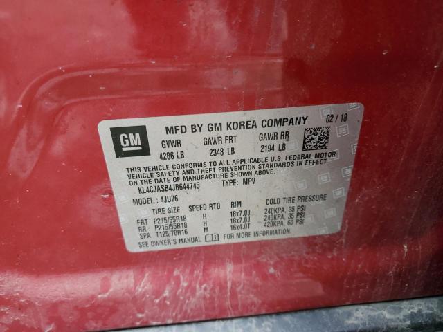2018 BUICK ENCORE PRE - KL4CJASB4JB644745