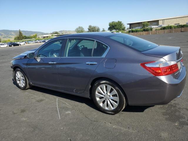 HONDA ACCORD EXL 2015 gray sedan 4d gas 1HGCR2F85FA249328 photo #3
