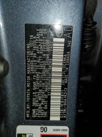 2017 TOYOTA COROLLA L - 2T1BURHEXHC788269