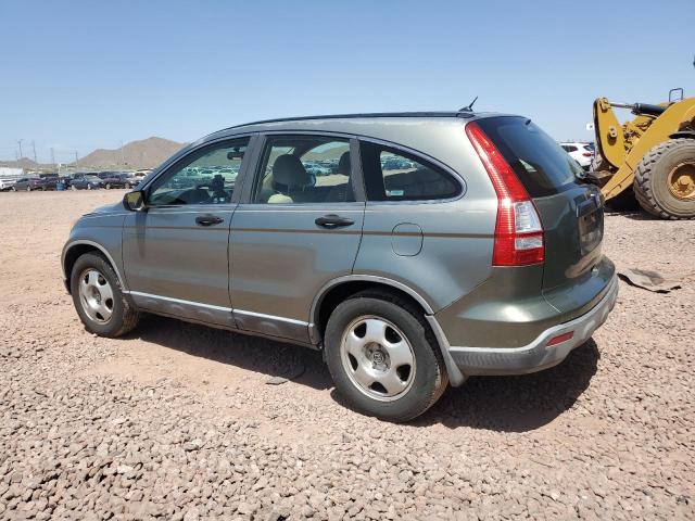 HONDA CR-V LX 2007 green  gas JHLRE38337C036155 photo #3