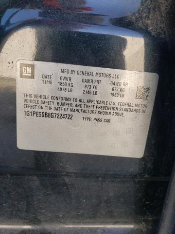 2016 CHEVROLET CRUZE LIMI - 1G1PE5SB8G7224722