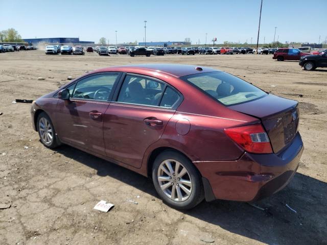 Vin: 19xfb2f85ce034458, lot: 56599745, honda civic ex 20122