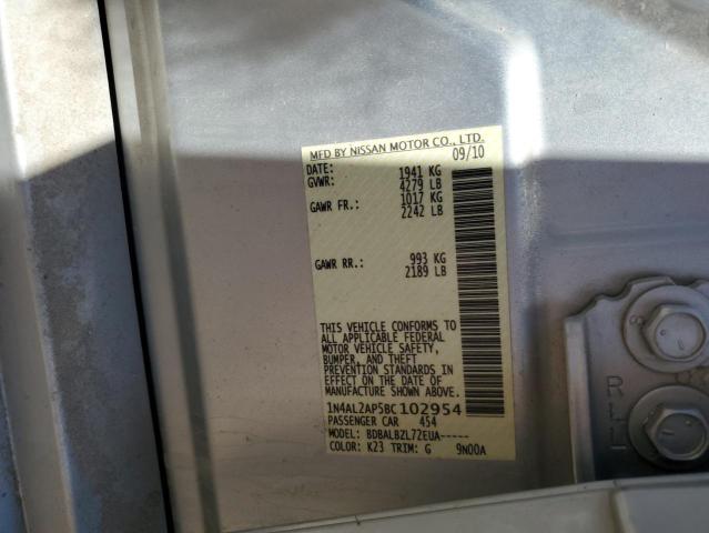 2011 NISSAN ALTIMA BAS - 1N4AL2AP5BC102954