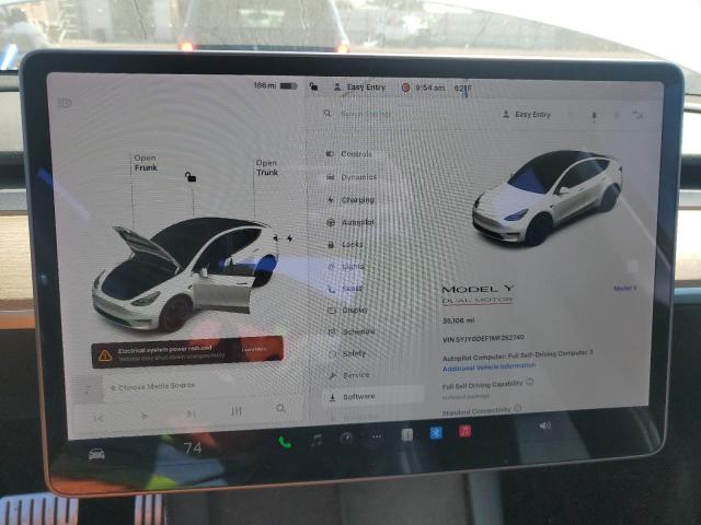 2021 TESLA MODEL Y - 5YJYGDEF1MF252740