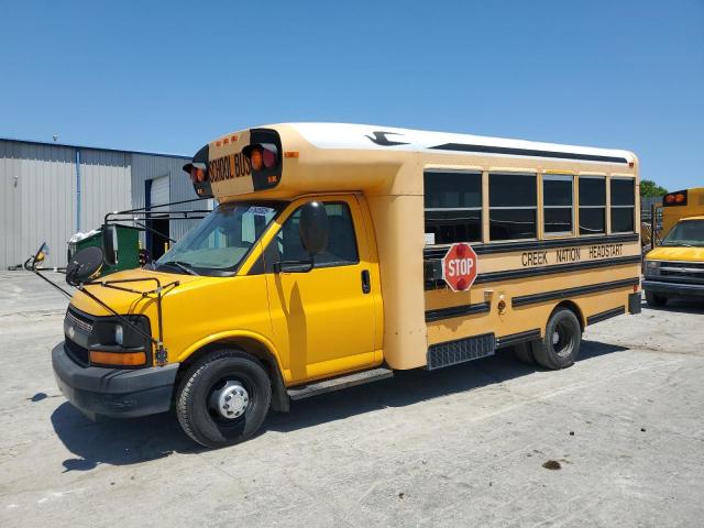 CHEVROLET EXPRESS G3 2007 yellow cutaway gas 1GBJG31U771199687 photo #3