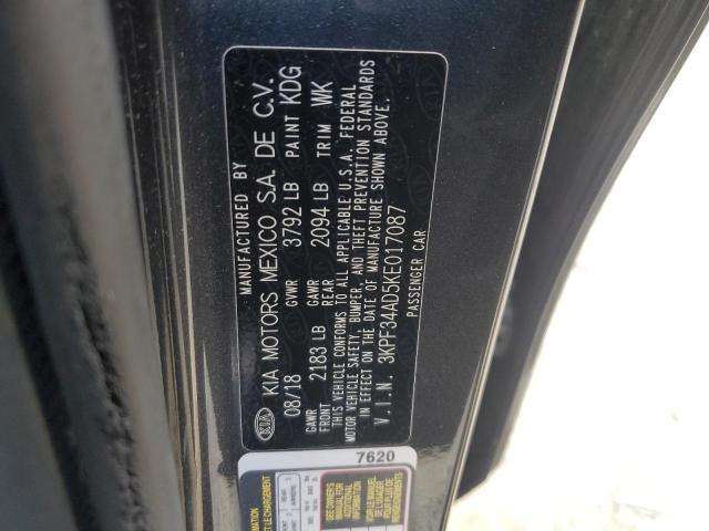 2019 KIA FORTE GT L - 3KPF34AD5KE017087