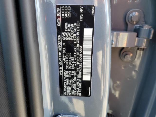 2020 VOLVO XC90 T6 IN YV4A221L4L1538442