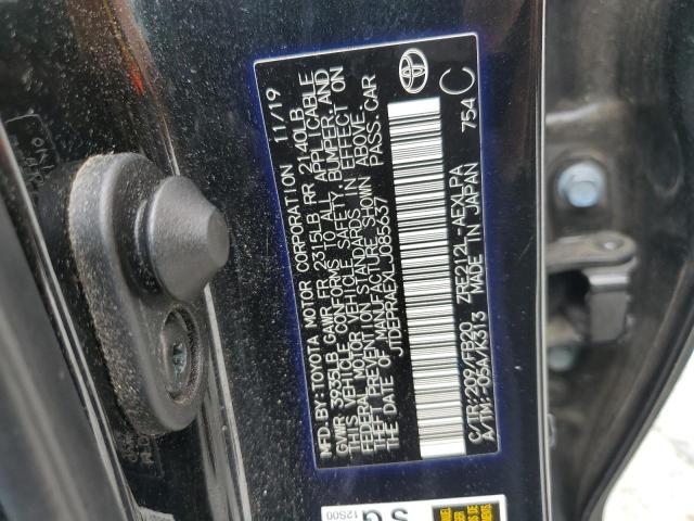 2020 TOYOTA COROLLA LE JTDEPRAEXLJ085637
