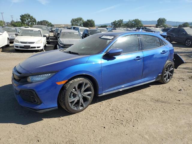 Vin: shhfk7h9xju411438, lot: 55181775, honda civic sport touring 2018 img_1