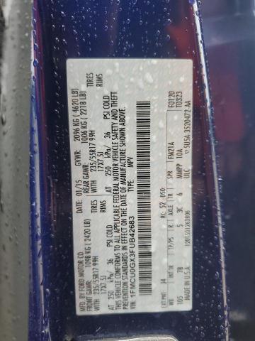 2015 FORD ESCAPE SE - 1FMCU0GX3FUB42683