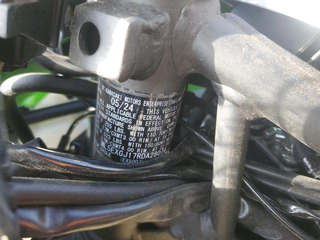 2024 KAWASAKI EX500 A ML5EXGJ17RDA28074