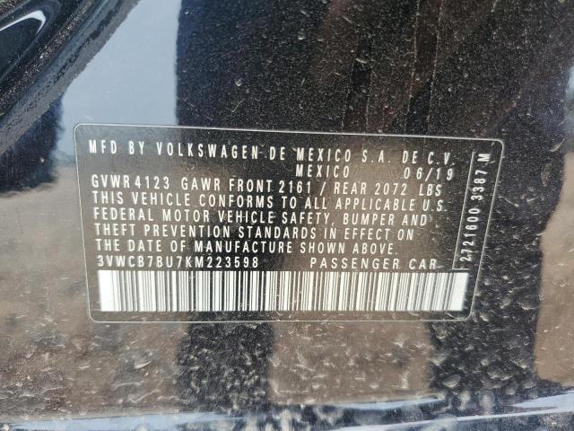 2019 VOLKSWAGEN JETTA S - 3VWCB7BU7KM223598