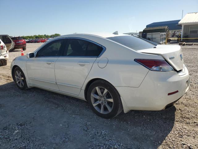 ACURA TL 2012 white sedan 4d gas 19UUA8F20CA022554 photo #3