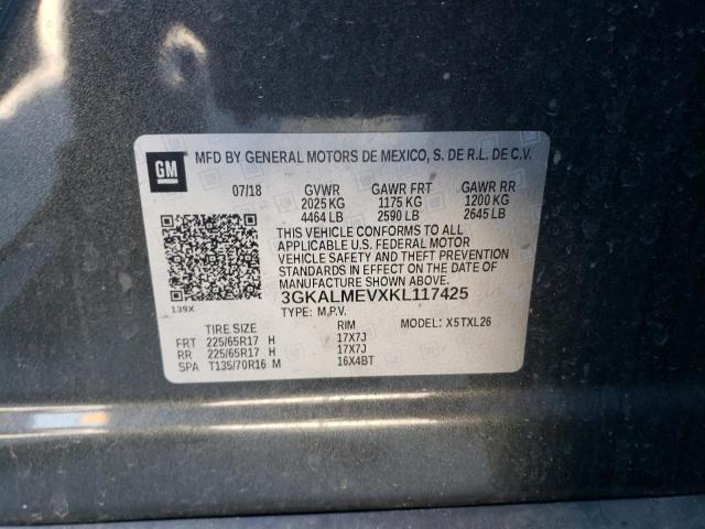 2019 GMC TERRAIN SL - 3GKALMEVXKL117425