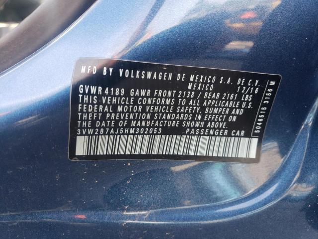 2017 VOLKSWAGEN JETTA S - 3VW2B7AJ5HM302053